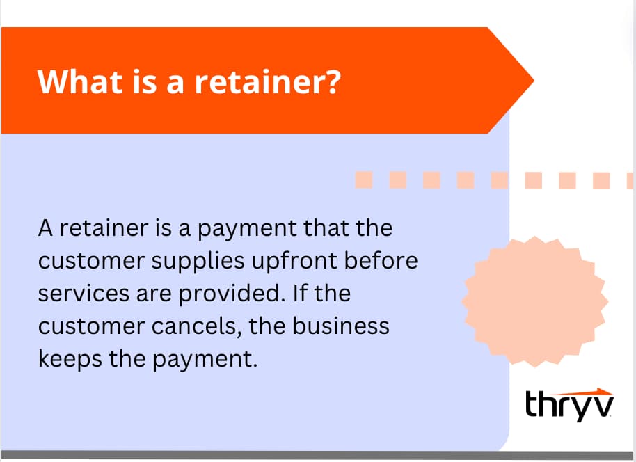 what is a retainer definition