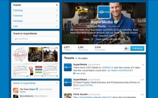 SuperMedia Twitter